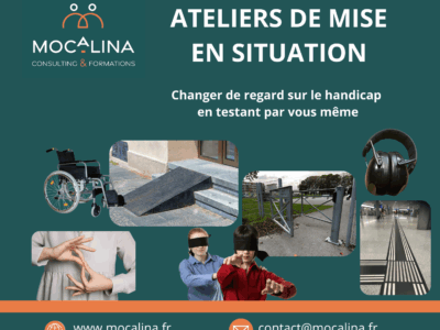 Ateliers de mise en situation : comprendre le handicap