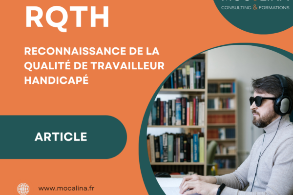 Reconnaissance en Qualité de Travailleur Handicapé. Mocalina, consulting et formations. Article. www.mocalina.fr, contact@mocalina.fr. Photographie : personne aveugle qui lit du braille.