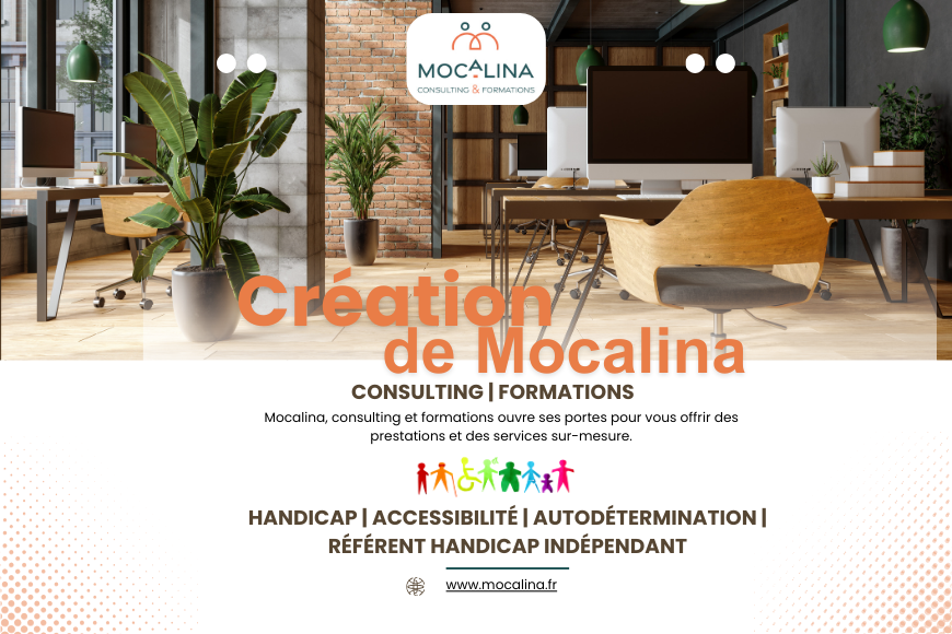 Création de Mocalina, consulting et formations. Mocalina, consulting et formations ouvre ses portes pour vous offrir des prestations et des services sur-mesure.