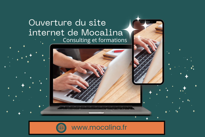 Ouverture du site internet de Mocalina, consulting et formations