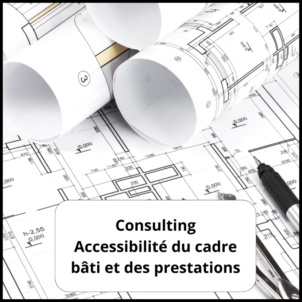 Plan d'un établissement avec écrit dessus : 